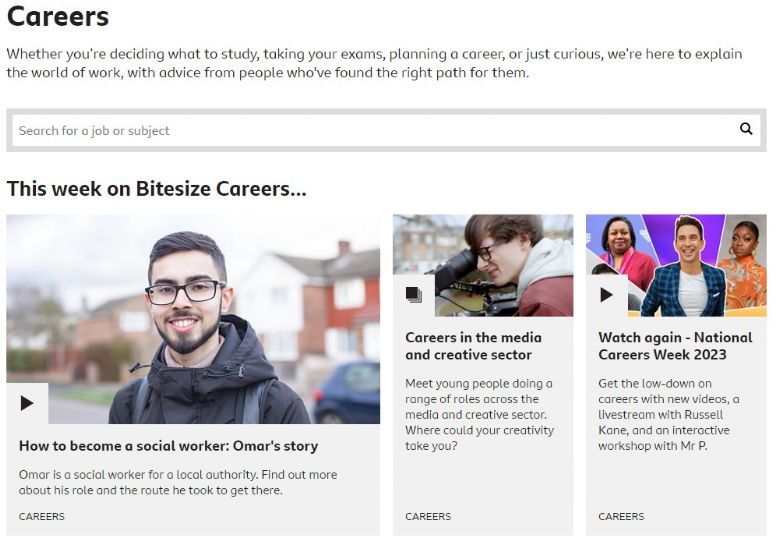 Careers Bitesize